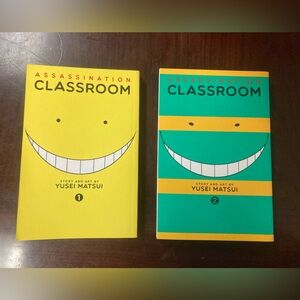 Assassination Classroom Vol 1 & 2 - Yusei Matsui Paperback Manga
